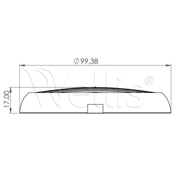“Gitter für Lautsprecher 3″” (2 wege) Wellis” Wellisparts 3