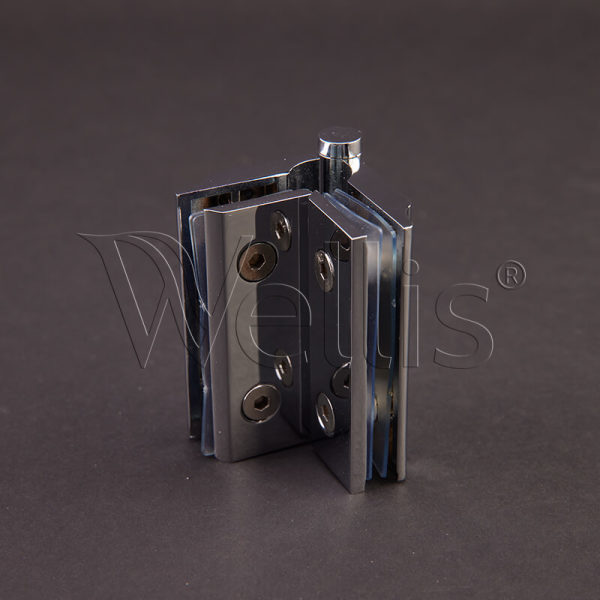 Charnières en verre côté droit pour sauna Serenis Wellisparts 2