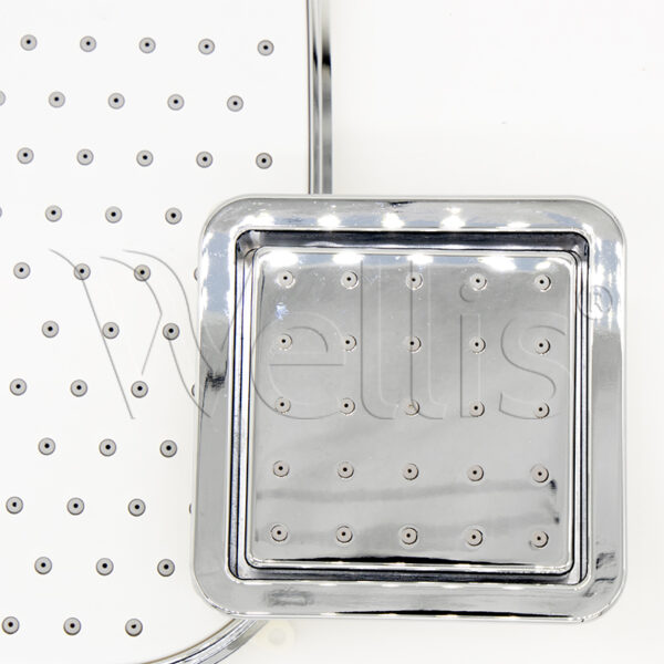 Overhead shower, body jets and their fittings for Modica Wellisparts