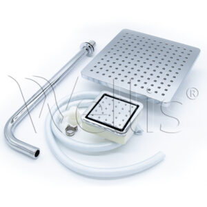 Overhead shower, body jets and their fittings for Paloma