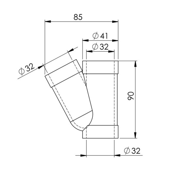 Idom 32 Y-Teiler Wellisparts 3