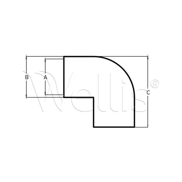 60 Ellbogen B-B Wellisparts 3