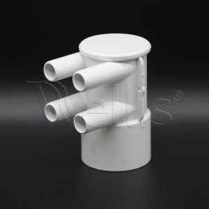 60-20 Verteiler 4-er für Zirkulationspumpe RD