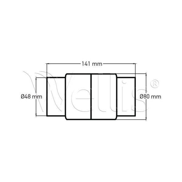 Check Valve (air) – 48 S × 48 S Wellisparts 3