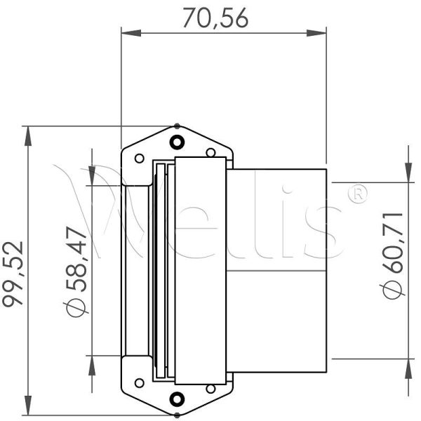 Hollandi szett 2″ Gecko fűtéshez Wellisparts 3