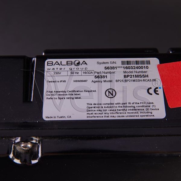 Balboa control box Microsilk (BP21MSSH) Wellisparts 2 Balboa control box Microsilk (BP21MSSH) Wellisparts 2