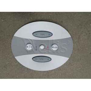 Bedienergerät Aufkleber Poly Planar HiFi ovale Wellisparts