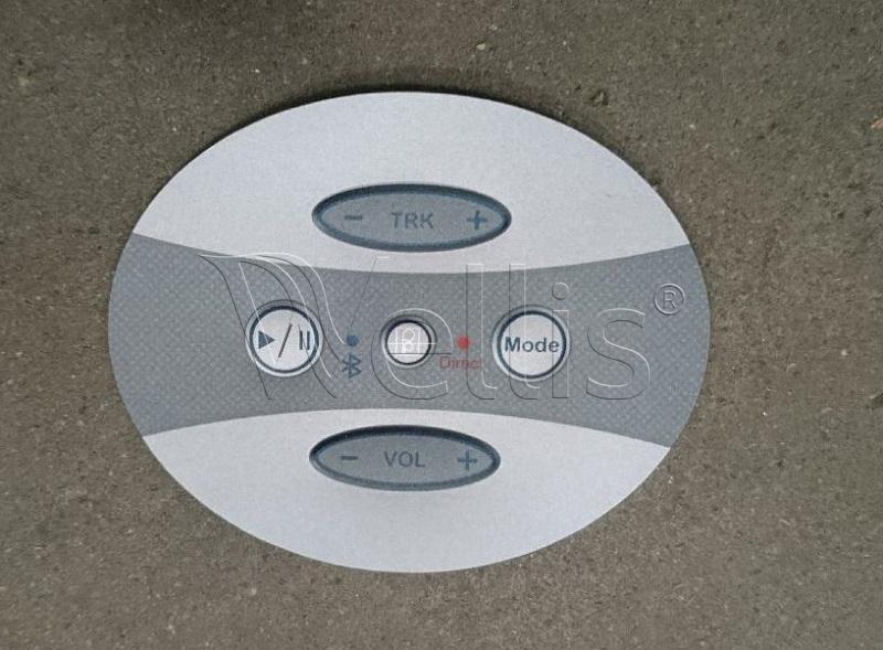 Bedienergerät Aufkleber Poly Planar HiFi ovale Wellisparts