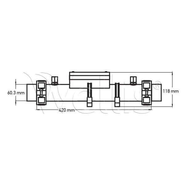 Fűtés 3Kw (GS100) 60 mm Wellisparts 3
