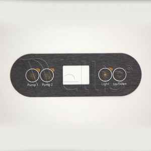 Autocollant (sans logo) pour clavier IN.K300 2 moteurs Wellisparts Autocollant (sans logo) pour clavier IN.K300 2 moteurs Wellisparts