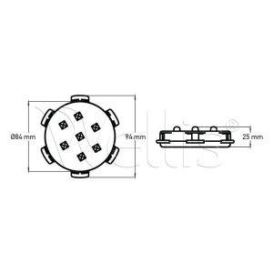 Led világítás nagy (7 led) - Image 3