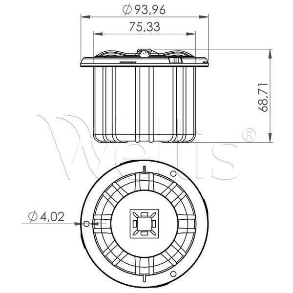Hangszóró 2 utas 3″ Wellisparts 3 Hangszóró 2 utas 3″ Wellisparts 3
