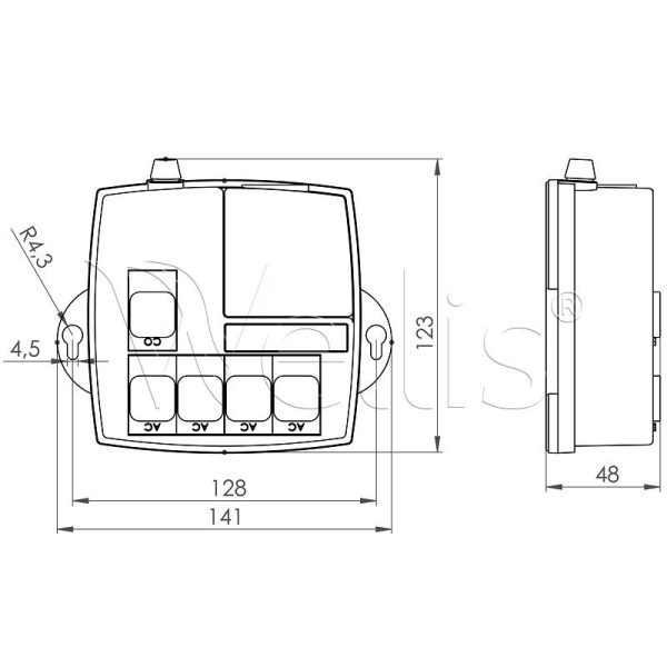 In.Grid externer Wärmequellenregler und 4 Stk. Verteiler Wellisparts 3