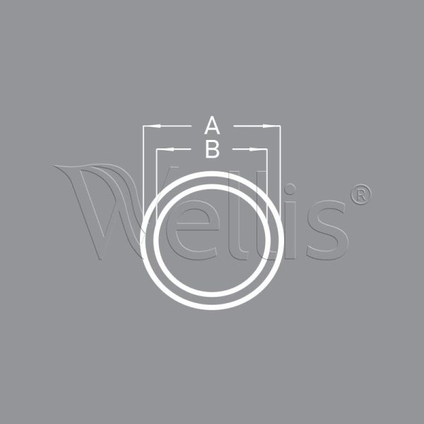 Rohr 25/20 mit Verstärkung weiß Wellisparts 2