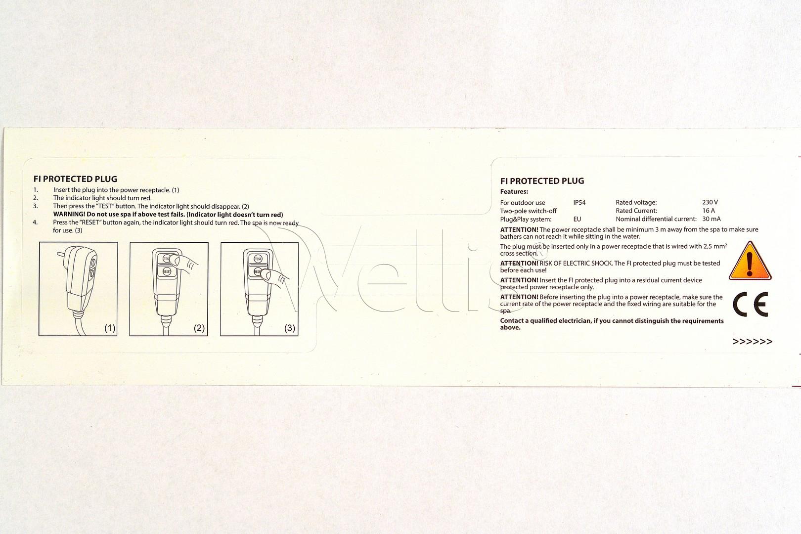 Autocollant “Plug&Play” Wellisparts