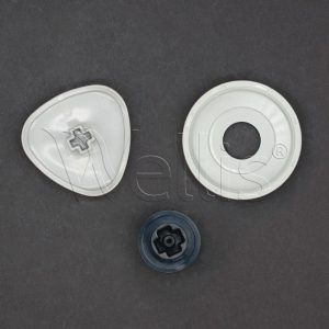 Kit manette régulateur d'air RD grise claire – Image 2