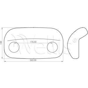 Fejpárna Wellis Fehér Wellisparts Fejpárna Wellis Fehér Wellisparts