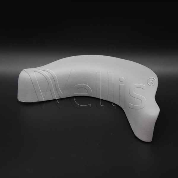 Appui-tête 310x205x65 coin gris clair EVA (Mal) Wellisparts