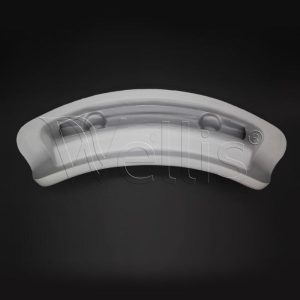 Kopfkissen 463x135x70 hellgrau EVA V2 (MALEGYENES) – Bild 2