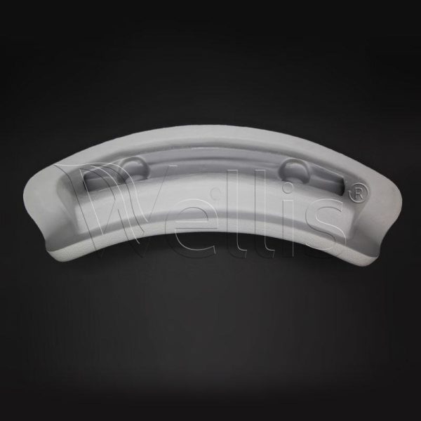 Kopfkissen 463x135x70 hellgrau EVA V2 (MALEGYENES) Wellisparts 2