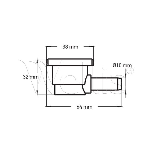 Düsengehäuse Luft RD Wellisparts 3