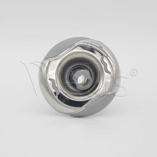 Jet betét 3″ 1 lyukú forgó világosszürke Wellisparts 2