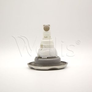 Jet 5" - 1 trou roto gris claire – Image 3