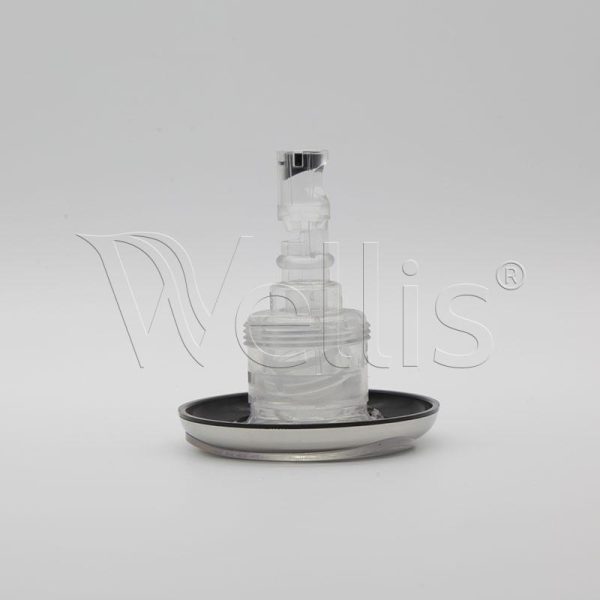 Jet betét 3″ 1 lyukú átlátszó RD Wellisparts 3