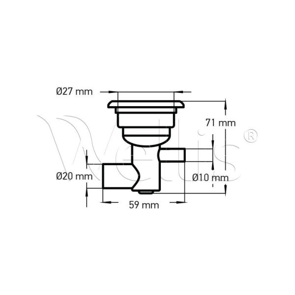 Jet ház 2″ (Szerelt) Wellisparts 4