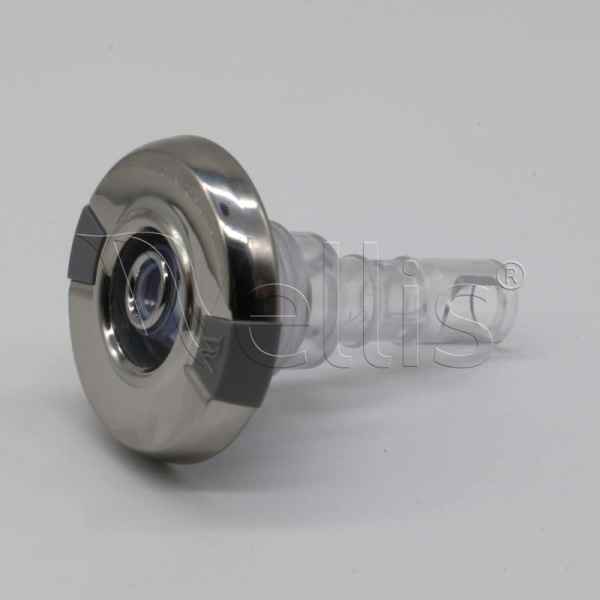 Jet betét 2″ átlátszó 1 lyukú V3 Wellis Wellisparts