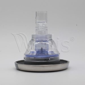 Jet betét 5" átlátszó 1 lyukú forgó V3 Wellis - Image 3