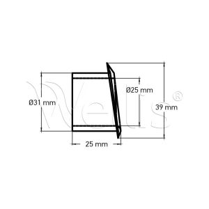 Dichtung für transparenten Haltegriff – Bild 3