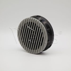 Szellőző rács termosztátos világos szürke - Image 3