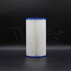 Szűrőbetét 235x127 fehér lamellás Wellis (menet nélküli) - Image 1