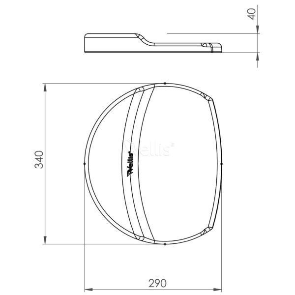 Skimmer körtető Wellisparts 3 Skimmer körtető Wellisparts 3