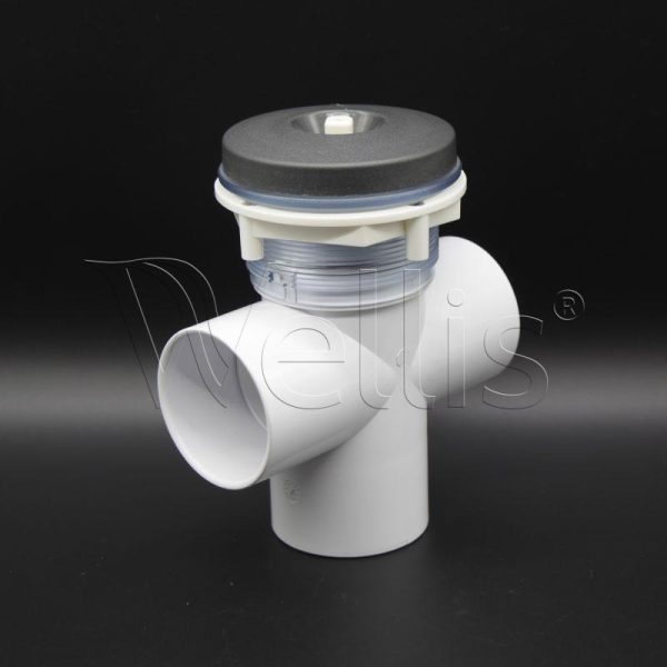 Corps Inverseur de pompe 60 gris clair LED V2 Wellisparts 2