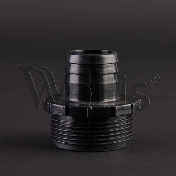 Schlauchgehäuse 48 Adapter für 1,25″ Schlauch Wellisparts