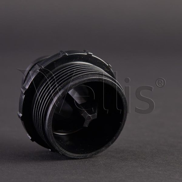 Schlauchgehäuse 48 Adapter für 1,25″ Schlauch Wellisparts 2