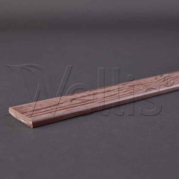 Cabinet border lath 1500 brown Wellisparts