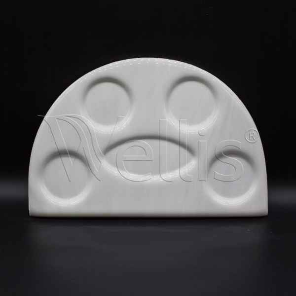 Porte-gobelet 43x28x1,5 Sterling Silver (Mal) Wellisparts