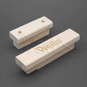 Poignée de porte horizontale 180*40*45mm pour sauna Hemlock Wellisparts 2 Poignée de porte horizontale 180*40*45mm pour sauna Hemlock Wellisparts 2