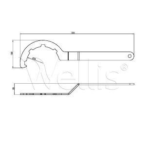 Jet kulcs 7″ Wellisparts Jet kulcs 7″ Wellisparts