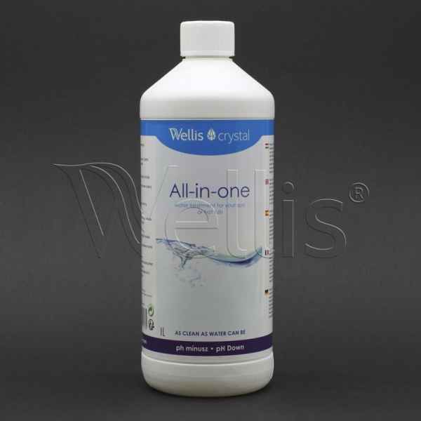 Wellis Crystal pH minus 1 l Wellisparts