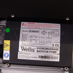 Motor 50Hz ellenáramoltató 2200W (WP300a-II) - Image 3