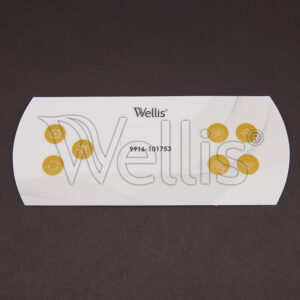 Autocollant pour clavier IN.K500 Wellisparts 2 Autocollant pour clavier IN.K500 Wellisparts 2