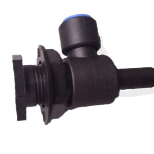 Connecteur rapide de boîtier de jet plat