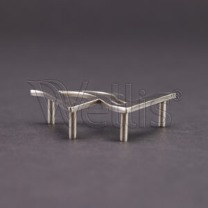 Fém logo sarokelemhez Wellis Wellisparts Fém logo sarokelemhez Wellis Wellisparts