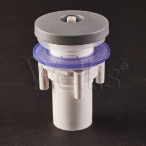 Boîtier régulateur d’air 33 transparent gris clair Life Wellisparts 2