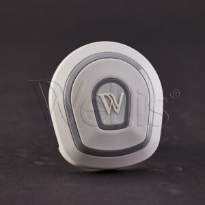 poignée de régulateur d'air gris clair Life Wellis – Image 1