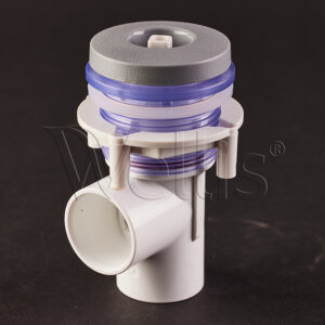 Boîtier de robinet 33 gris clair transparent Life Wellisparts 2